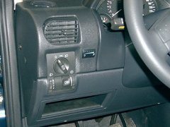 Umrüstbeispiel Opel Corsa: Autogas- / Benzin-Umschalter zur Antriebssteuerung